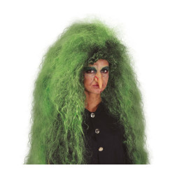 Roheliste juustega parukas